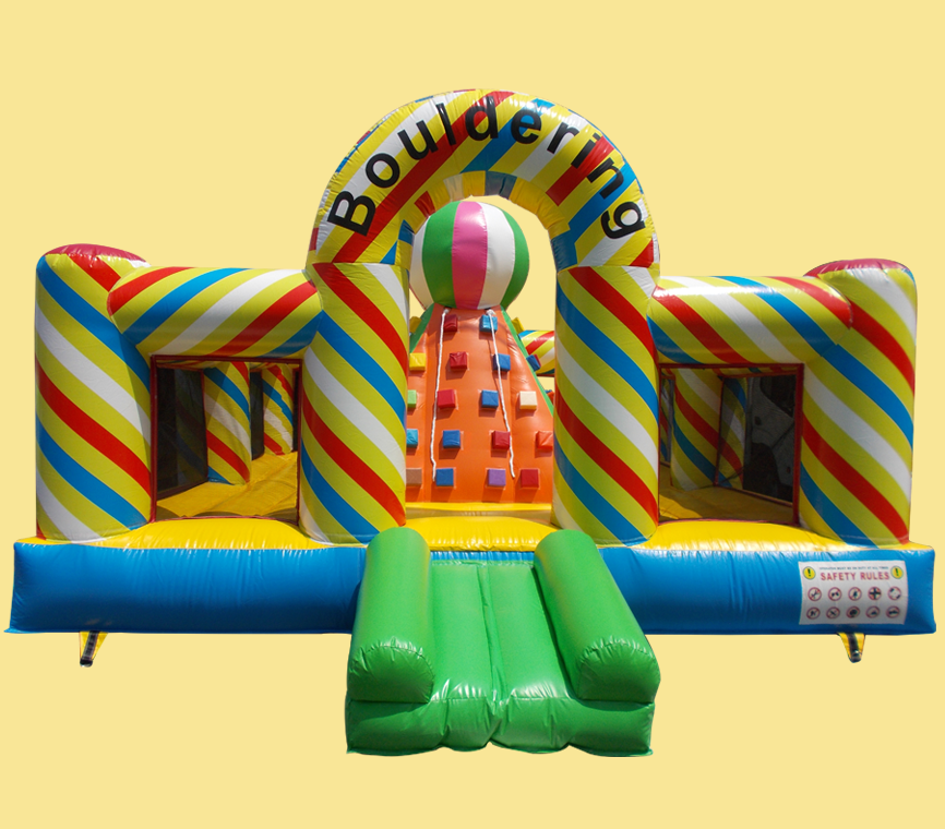 ふわふわ ボルダリング