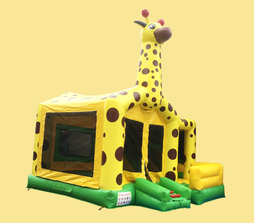 ふわふわ キリンスライダー