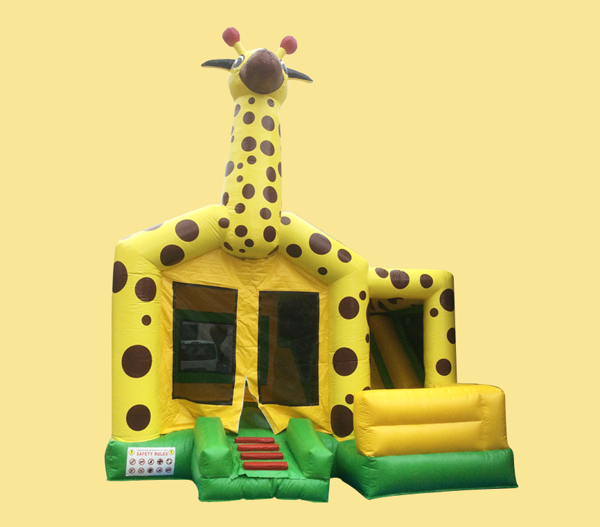 ふわふわ キリンスライダー