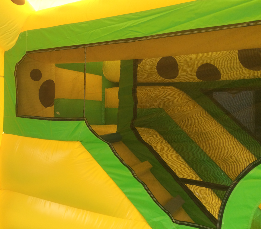 ふわふわ キリンスライダー